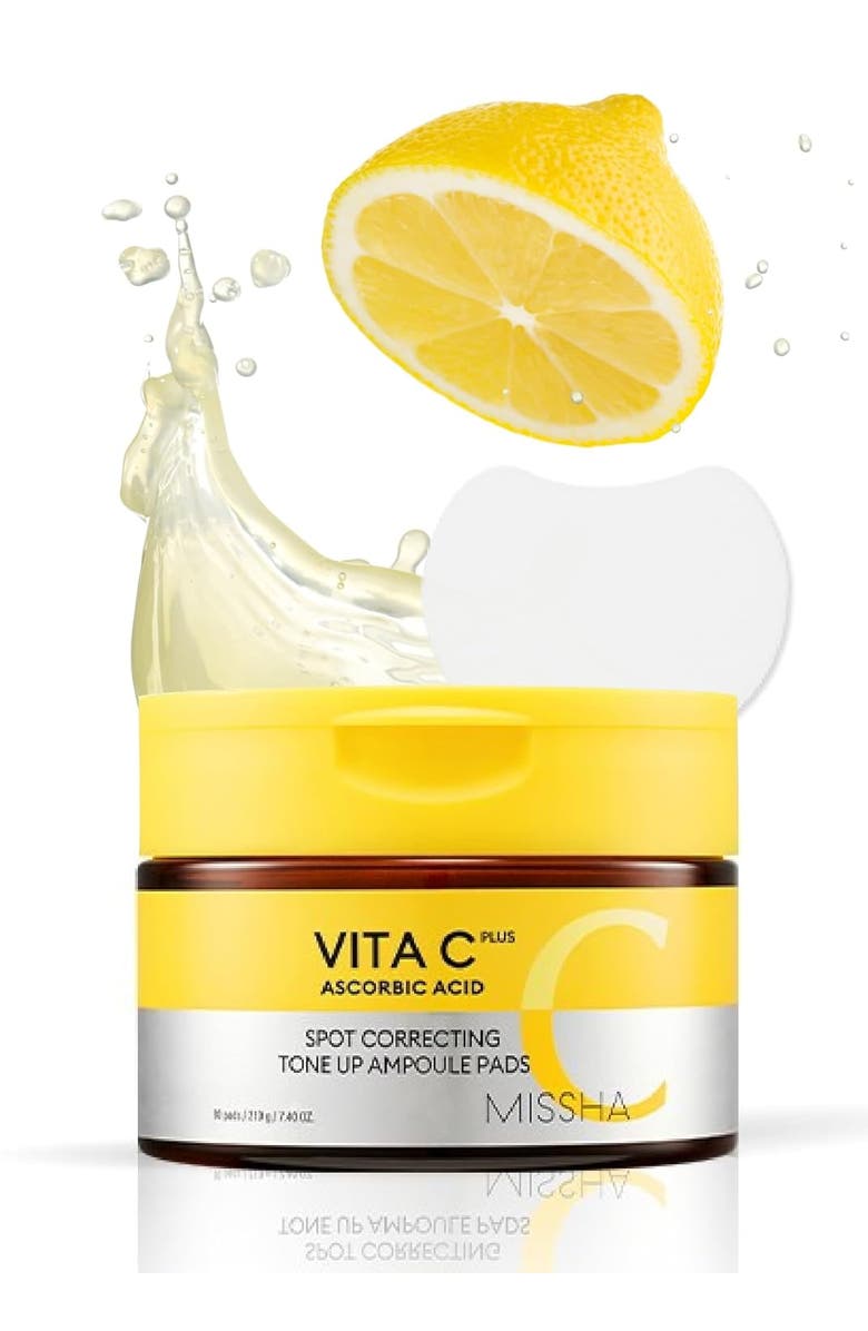 MISSHA Vta C Plus Tone Up Ampoule Pads, Main, color,