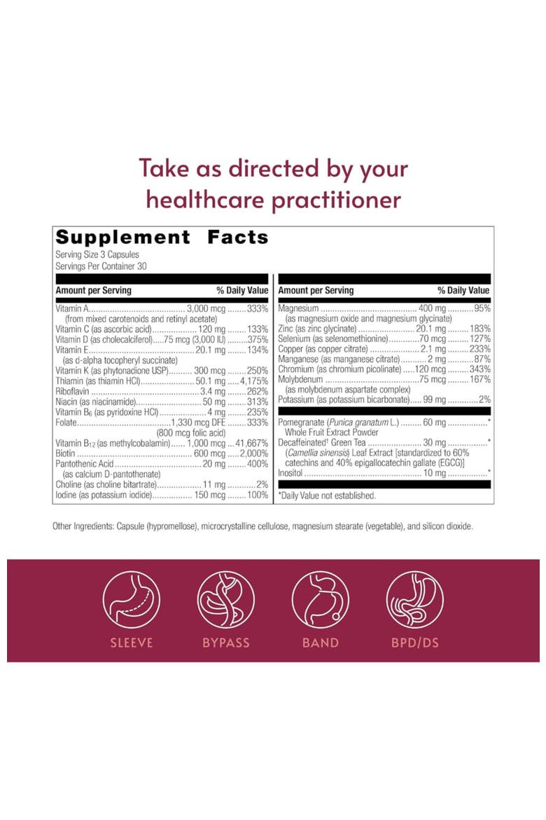 Ultra High Potency Daily Multivitamin Capsules 90 Capsules, Alternate, color, None