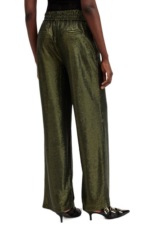 Allsaints Charli Wide Leg Sequin Trousers