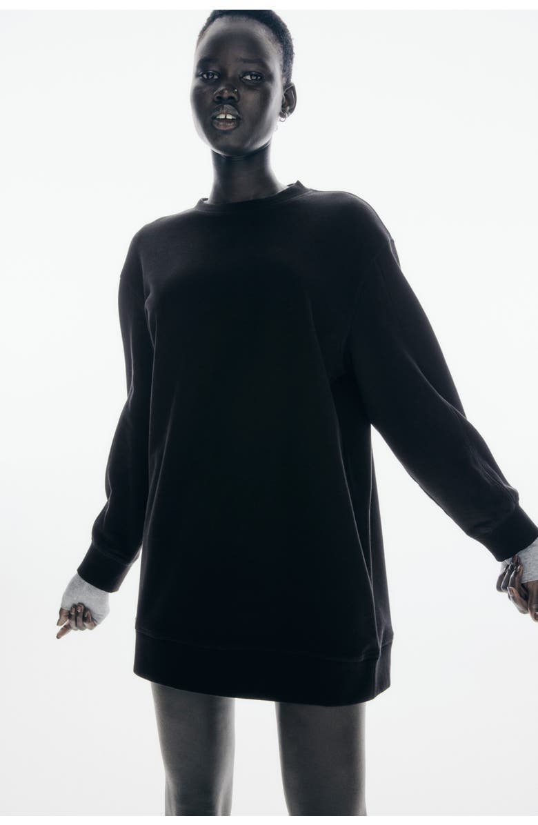 H&M Sweatshirt Dress, Main, color, 