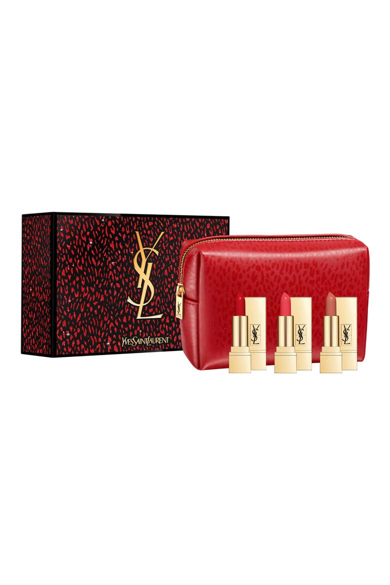 Travel Size Rouge Pur Couture Lipstick Trio (Nordstrom Exclusive), Alternate, color, NO COLOR