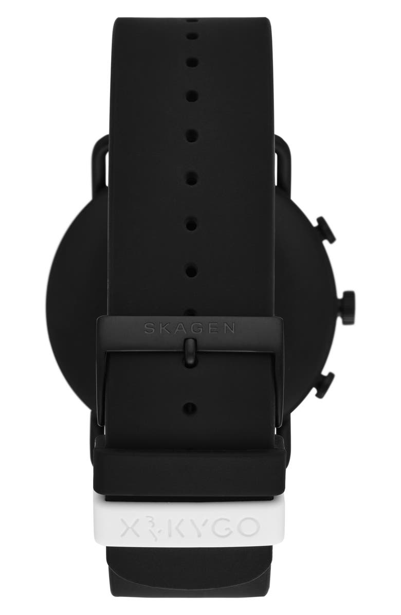 Skagen Falster 3 Mesh Silicone Strap Smart Watch, 42mm, Alternate, color,