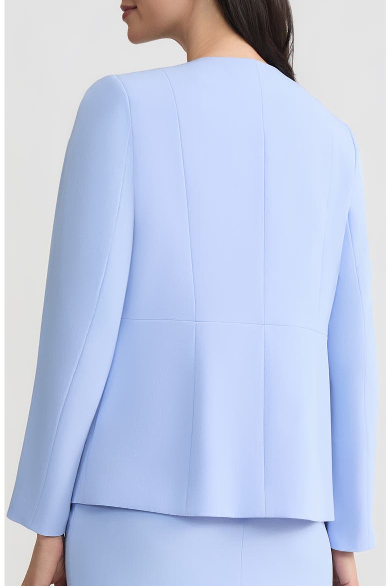 Three-Button Peplum Jacket, Alternate, color, PARIS BLEU
