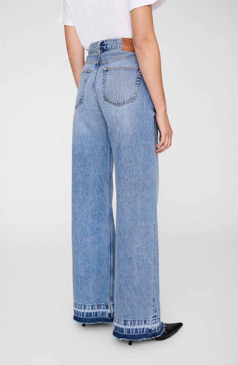 ANINE BING Lewis Jean, Alternate, color, Caspian Blue