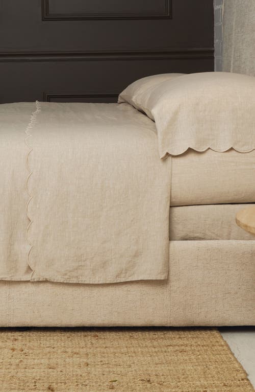 Pom Pom At Home Kelly Linen Sheet Set In Neutral