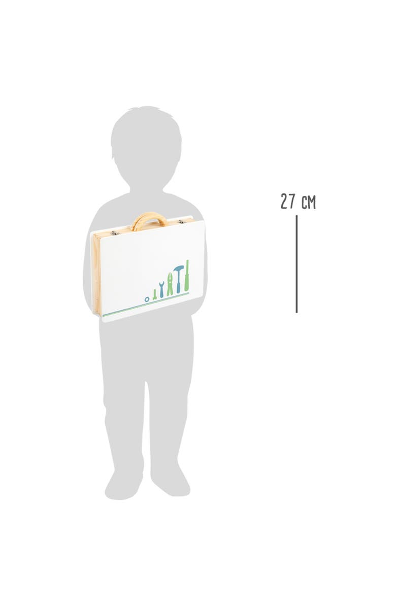 Legler USA Small Foot Wooden Toys Premium Nordic Toolbox Playset, Alternate, color, Multicolored