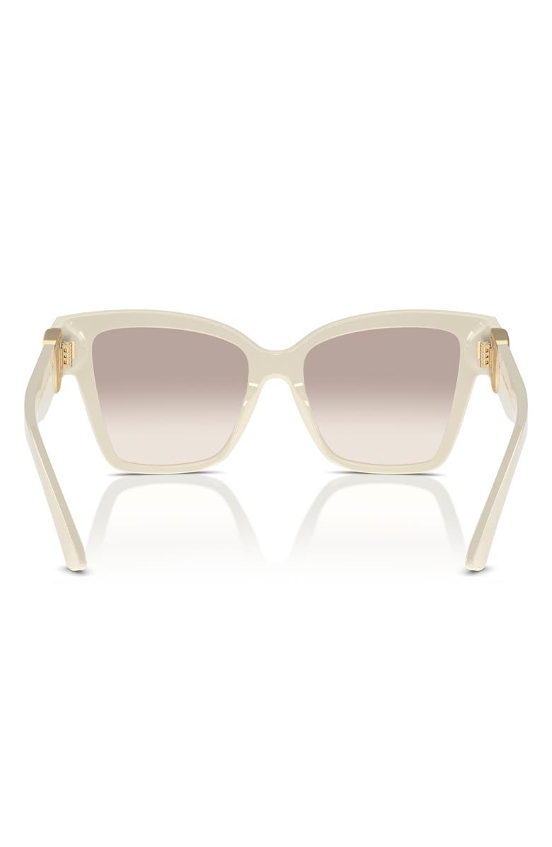 Dolce&Gabbana 54mm Gradient Square Sunglasses, Alternate, color,