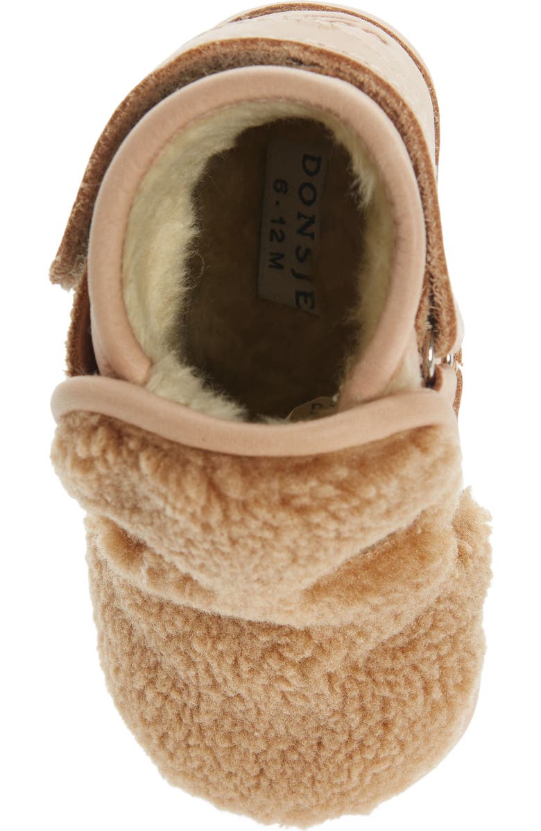 DONSJE Kids' Richy Teddy Bear Faux Fur Slip-On Shoe, Alternate, color,