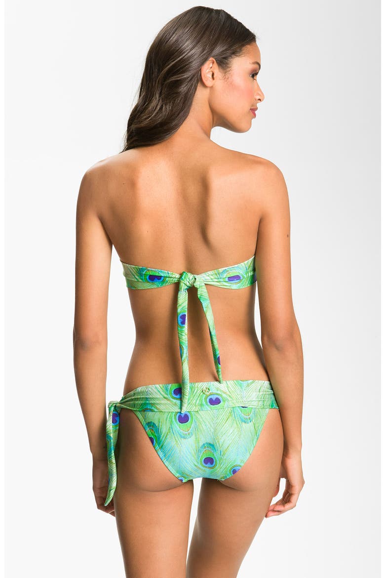 ViX Swimwear 'Paraty Carmen' Bikini Top, Alternate, color, GREEN
