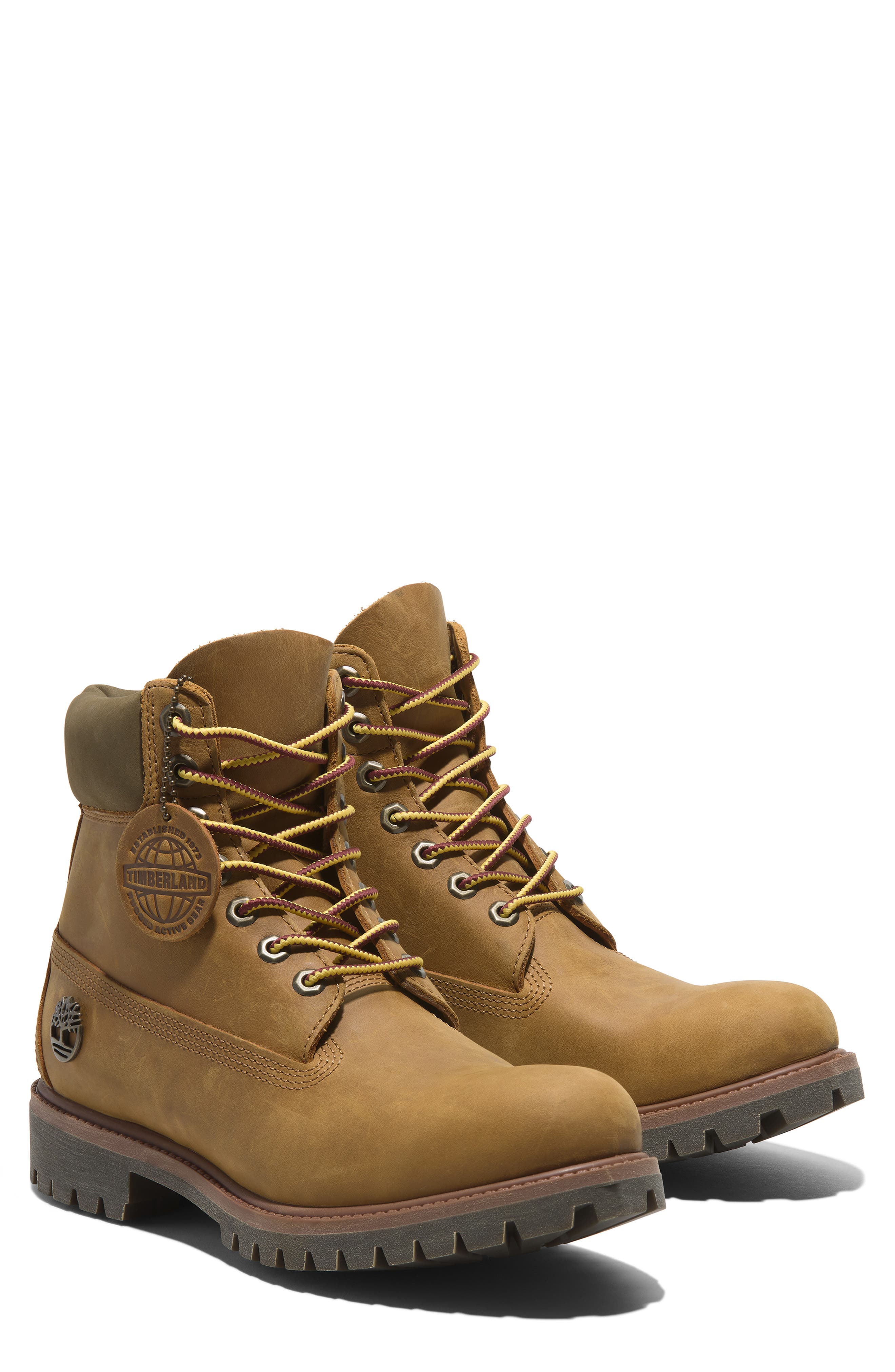 6-Inch Premium Waterproof Boot, Main, color, WHEAT FULL GRAIN