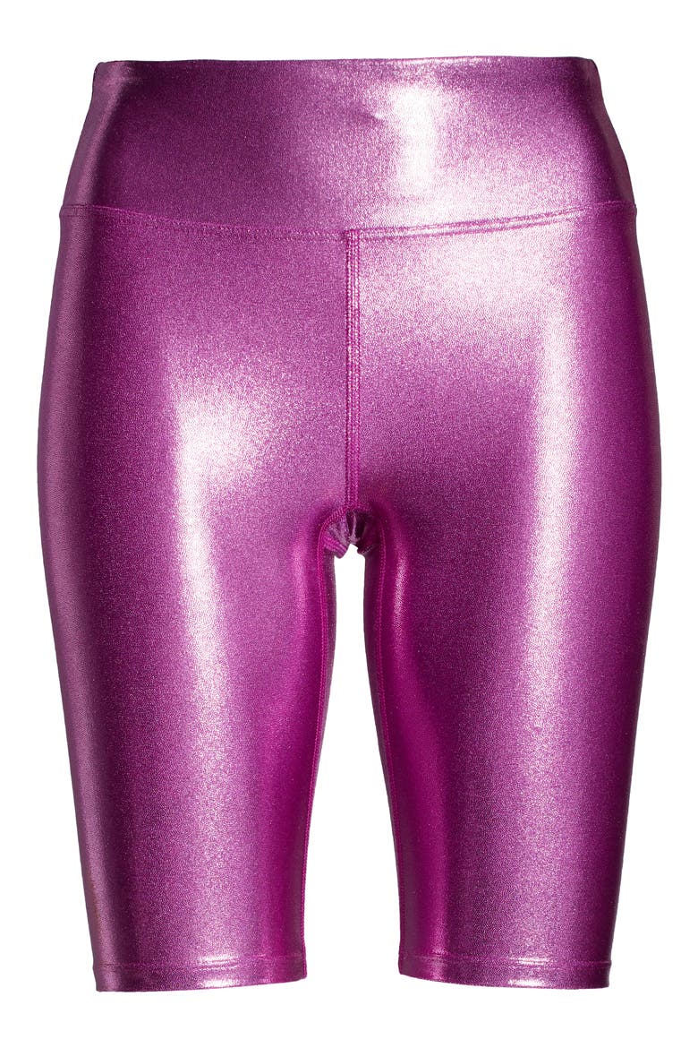 Marvel Bike Shorts, Alternate, color, MAGENTA