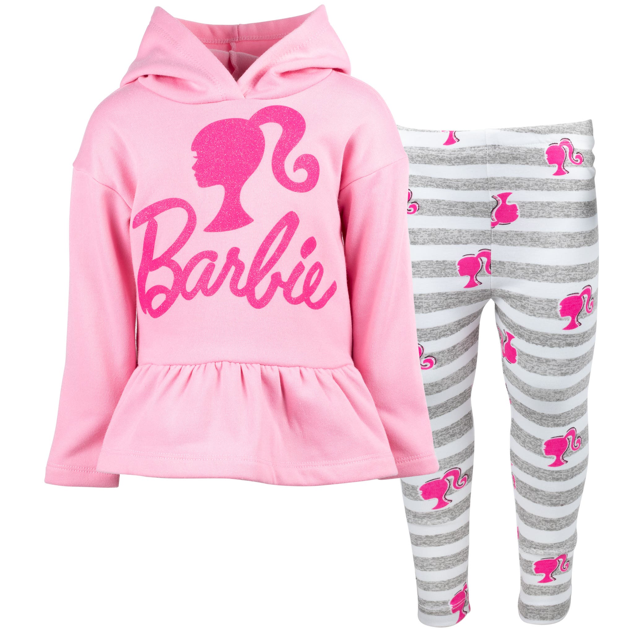 Blush Grey Stripe