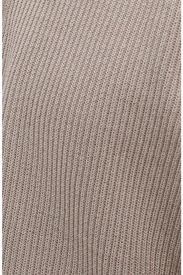 Caden Washed Cotton Blend Quarter Zip Sweater, Alternate, color, TAUPE