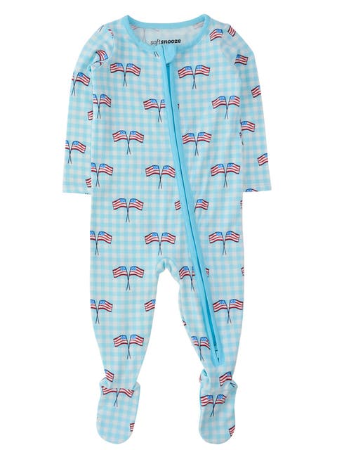 Modal Blend One Piece Footie Pajamas