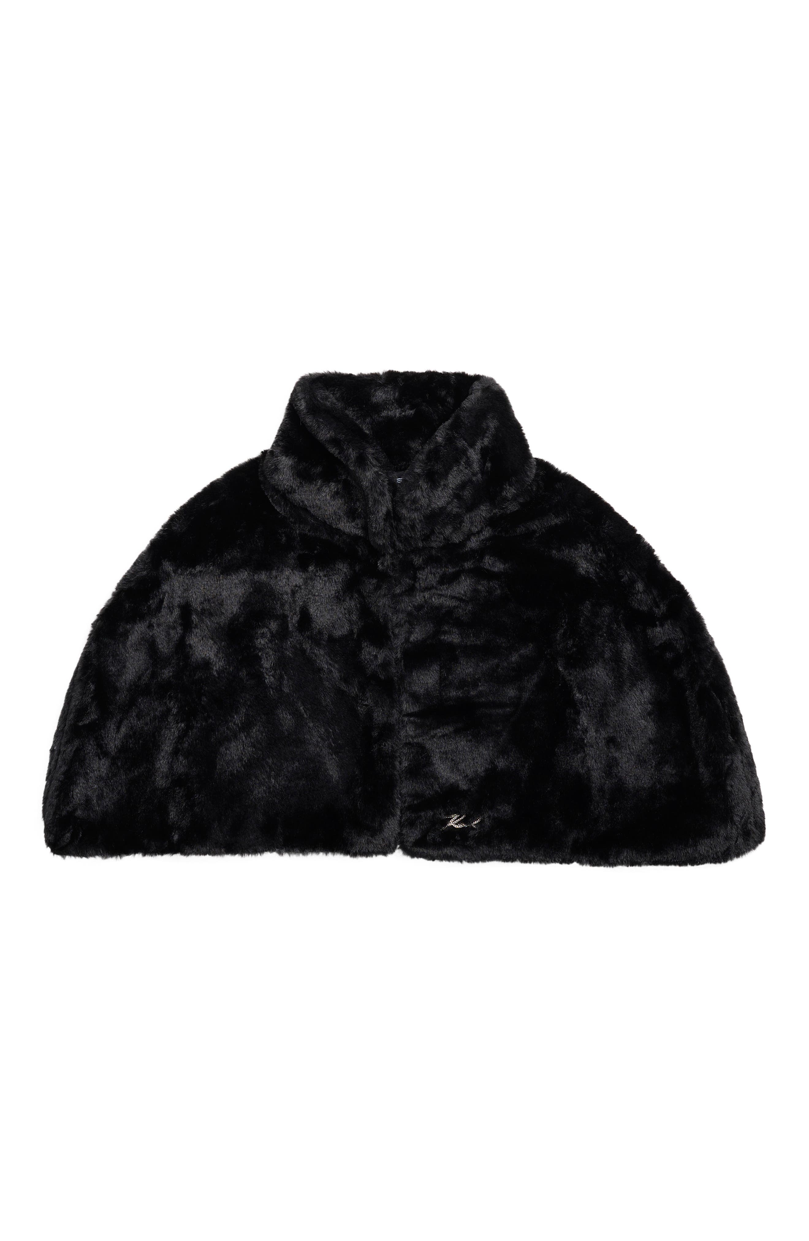 Faux Fur Capelet