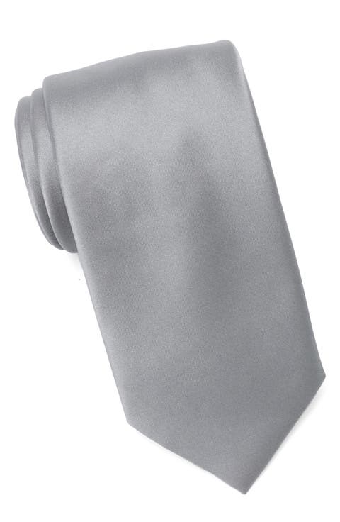 Solid Satin Tie
