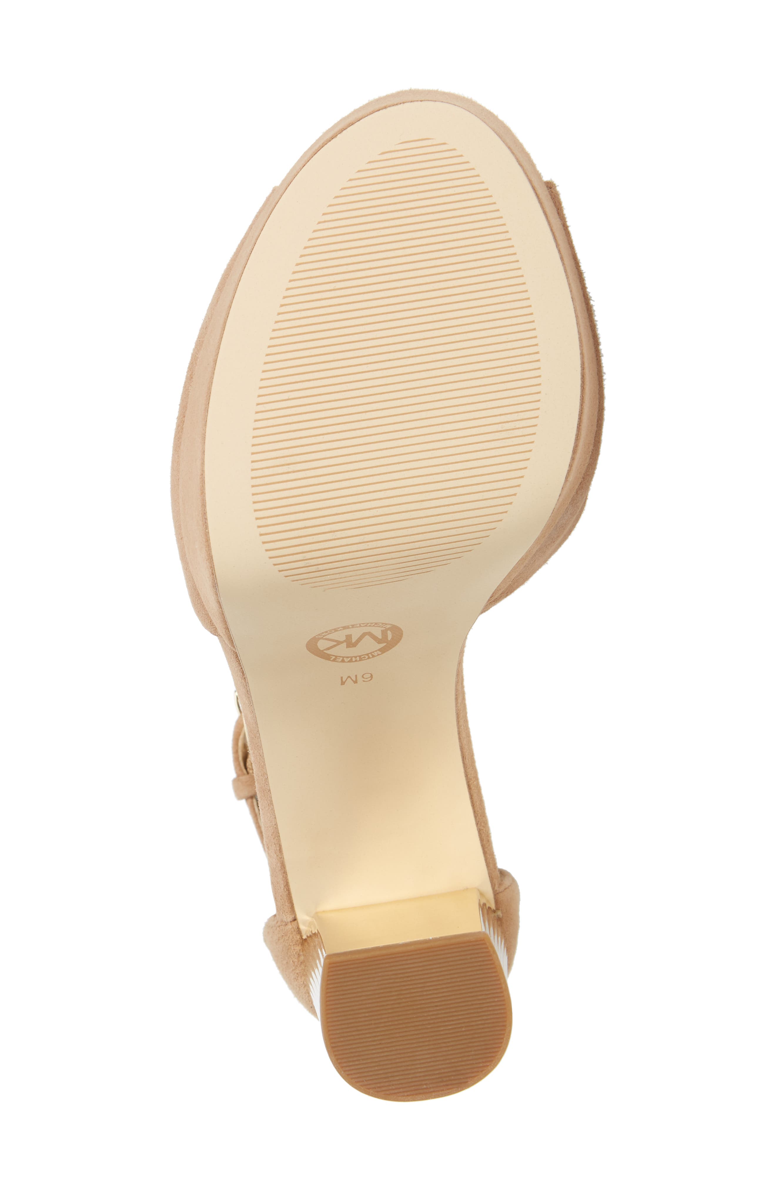 MICHAEL Michael Kors Paloma Metallic Heel Platform Sandal, Alternate, color, 