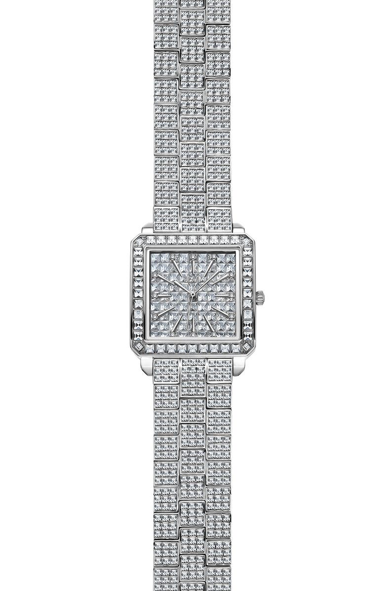 JBW Reserve Cristal Bracelet Watch, 28mm, Alternate, color, 