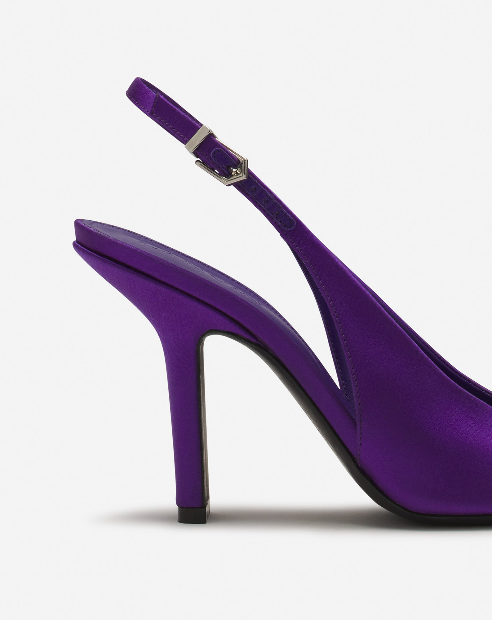 Lanvin Mesure Satin Pumps, Alternate, color, 