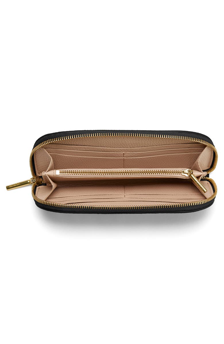 Cuyana Curved Leather Wallet, Alternate, color,