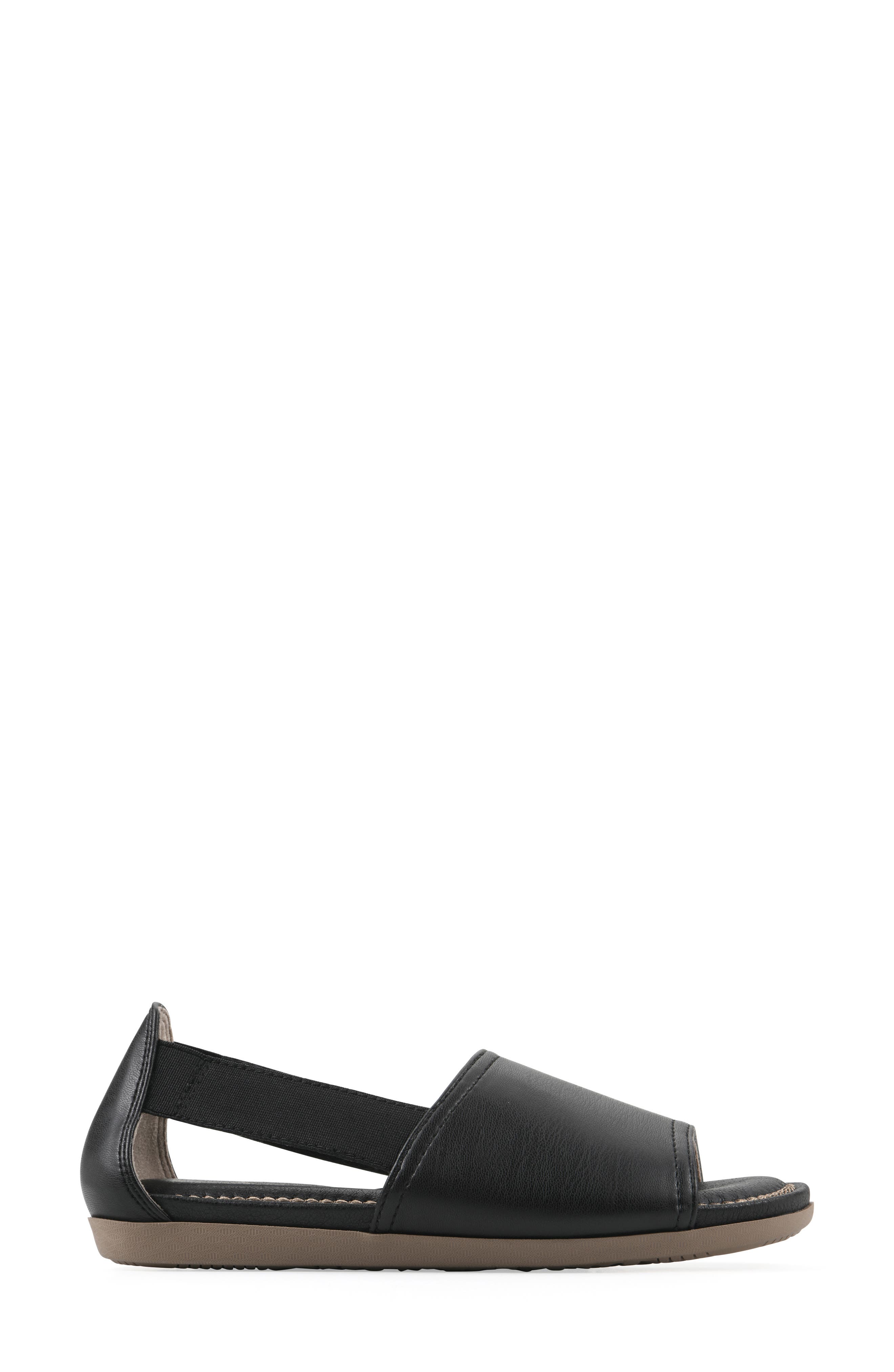CLIFFS BY WHITE MOUNTAIN Frankson Flat, Alternate, color, Black/ Smooth