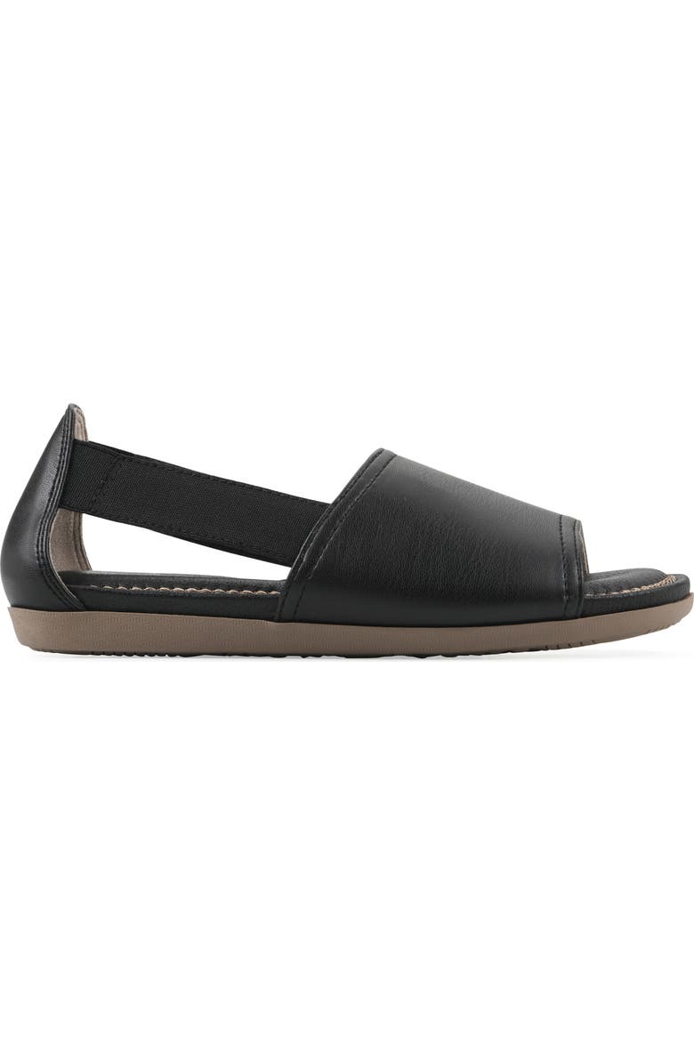 CLIFFS BY WHITE MOUNTAIN Frankson Flat, Alternate, color, Black/ Smooth