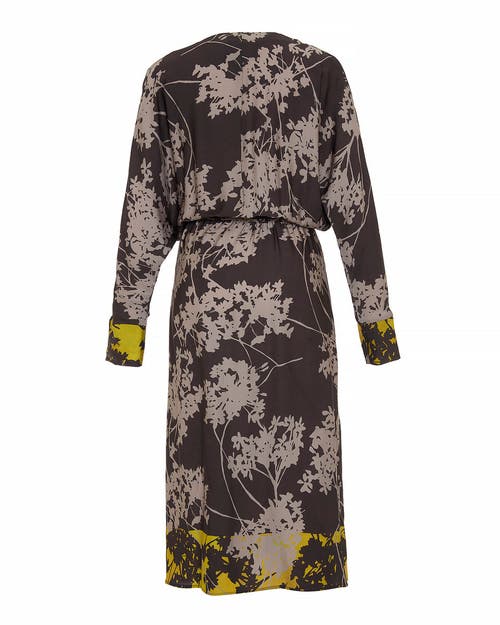 Theo The Label Hydra Printed Maxi Dress In Black
