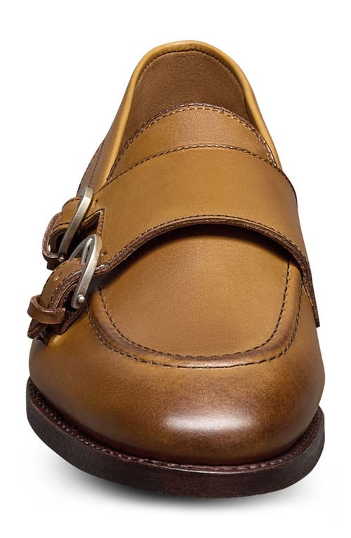 Allen Edmonds Randolph Monk Strap Shoe In Brown