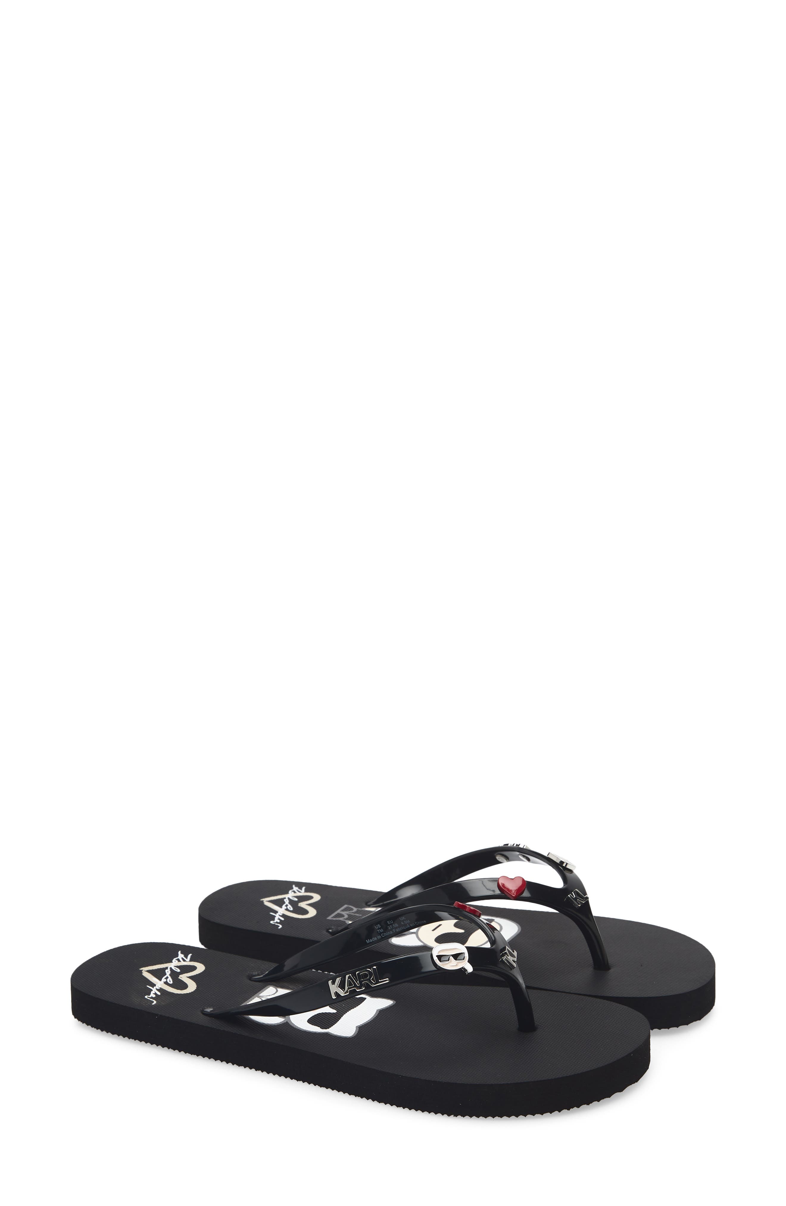 KARL LAGERFELD PARIS Zemi Flip Flop Sandal