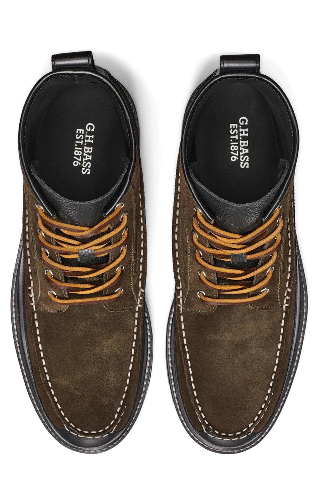 G.H.BASS 1876 Quail Hunter Boot, Alternate, color, Dark Olive