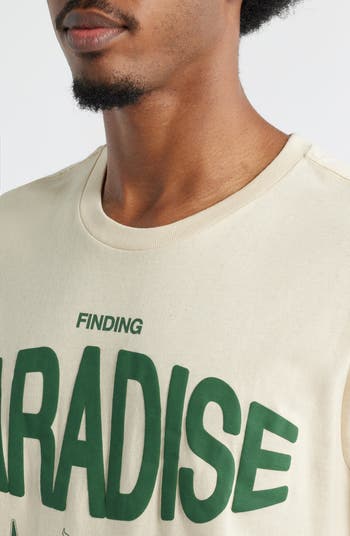 Finding Paradise Cotton Graphic T-Shirt