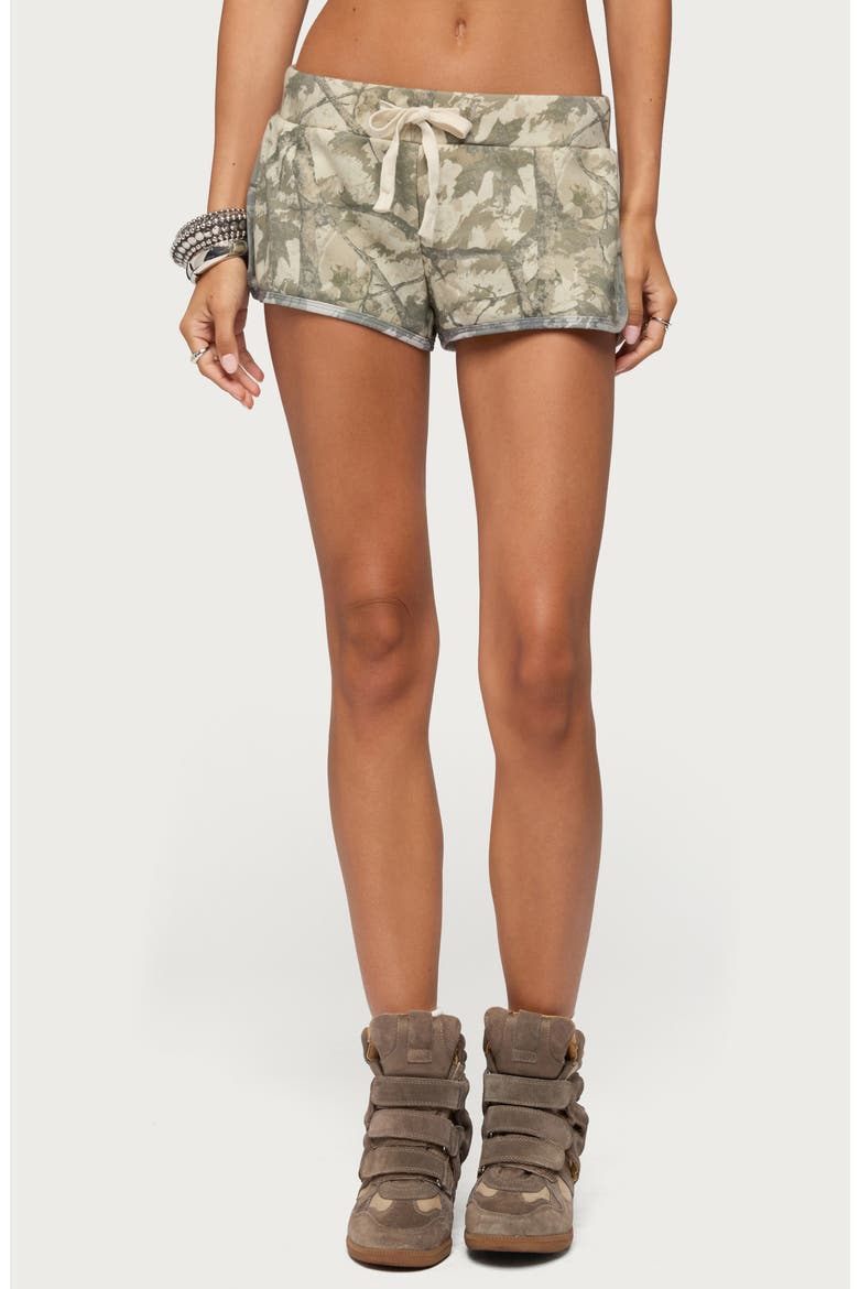 Harlie Camo French Terry Shorts, Main, color, MIX