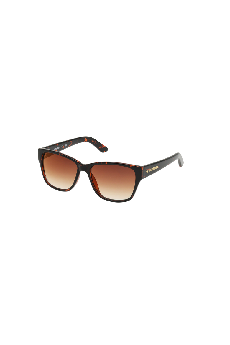 Cat Eye Acetate Sunglasses, Main, color, Dark Havana / Brown Mirror