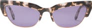 BCBGMAXAZRIA 56mm Extreme Kitten Combo Sunglasses