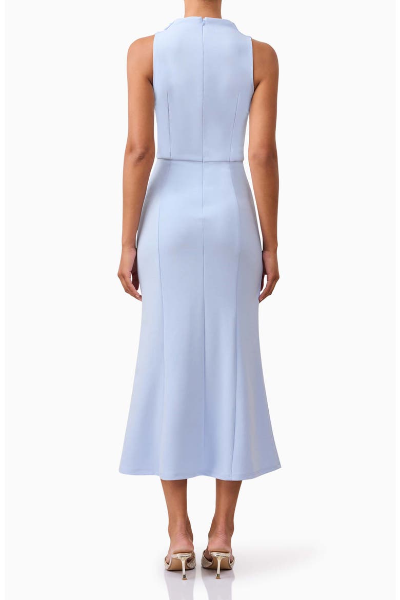 Jamie Cowl Neck Cocktail Midi Dress, Alternate, color, SLATE BLUE