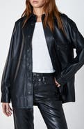 Unpublished Gia Chromatic Faux Leather Jacket