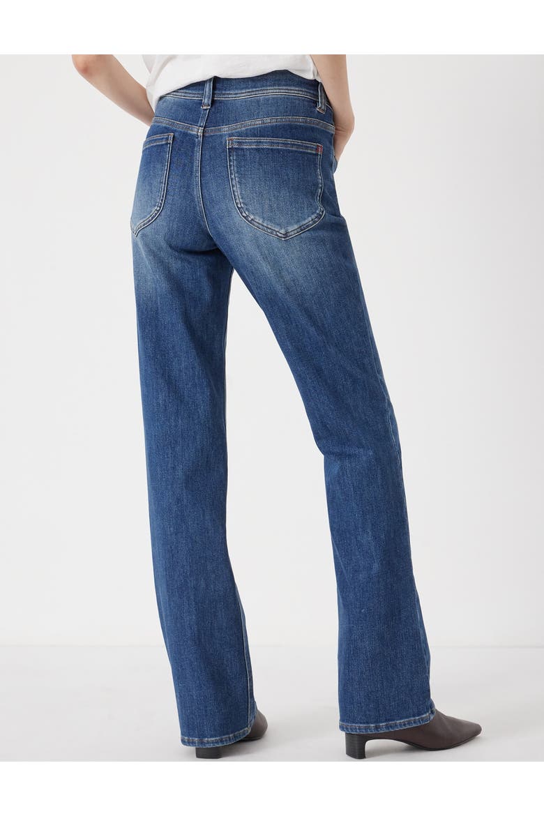 Eliana Mid Rise Bootcut Jeans, Alternate, color, Mid Authentic Blue