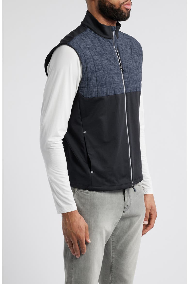 Filroy Quilted Vest, Alternate, color, BLACK
