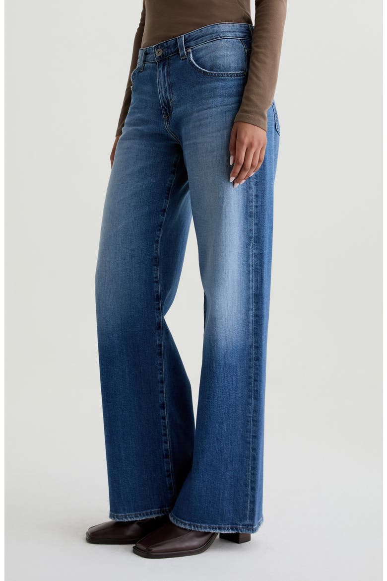 Adria Low Rise Baggy Wide Leg Jeans, Alternate, color, HEADLINE
