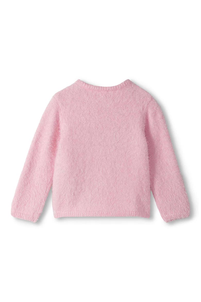 Kids' Sweet Fawn Furry Sweater, Alternate, color, ORCHID PINK