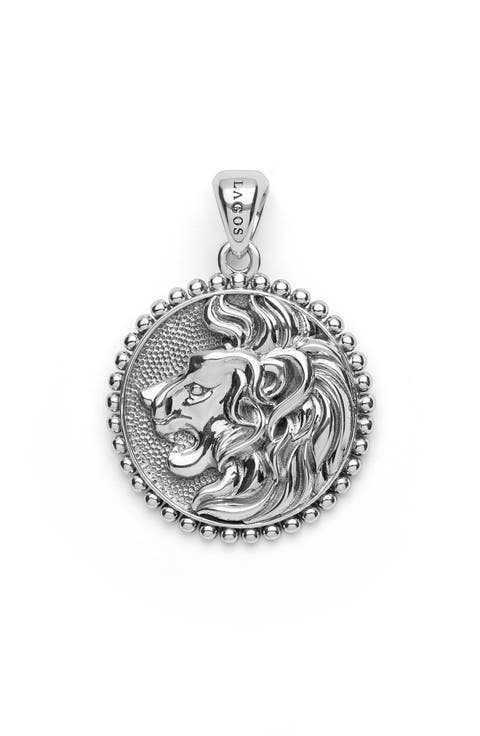 Men's Anthem Lion Pendant