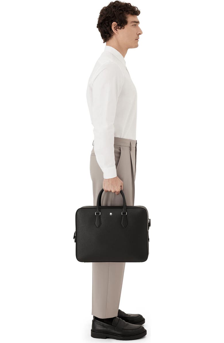 Montblanc Sartorial Large Document Case, Alternate, color, Black