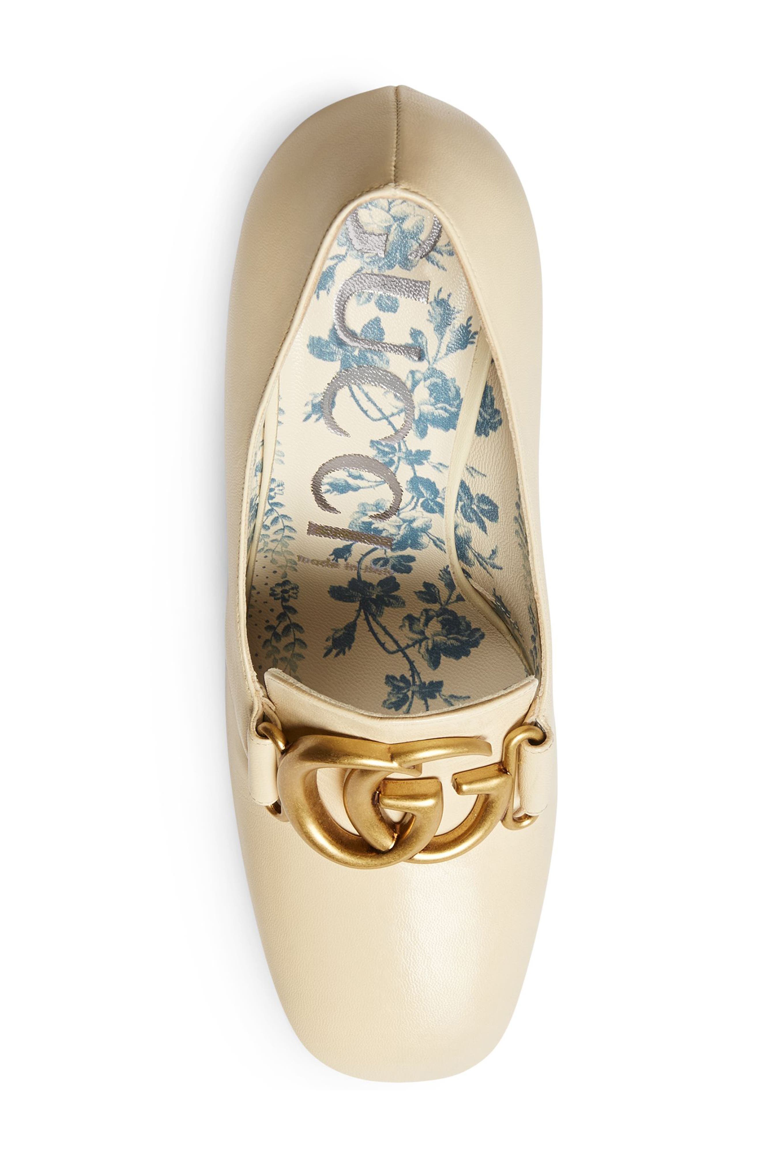 Gucci Victoire Block Heel Pump, Alternate, color, 