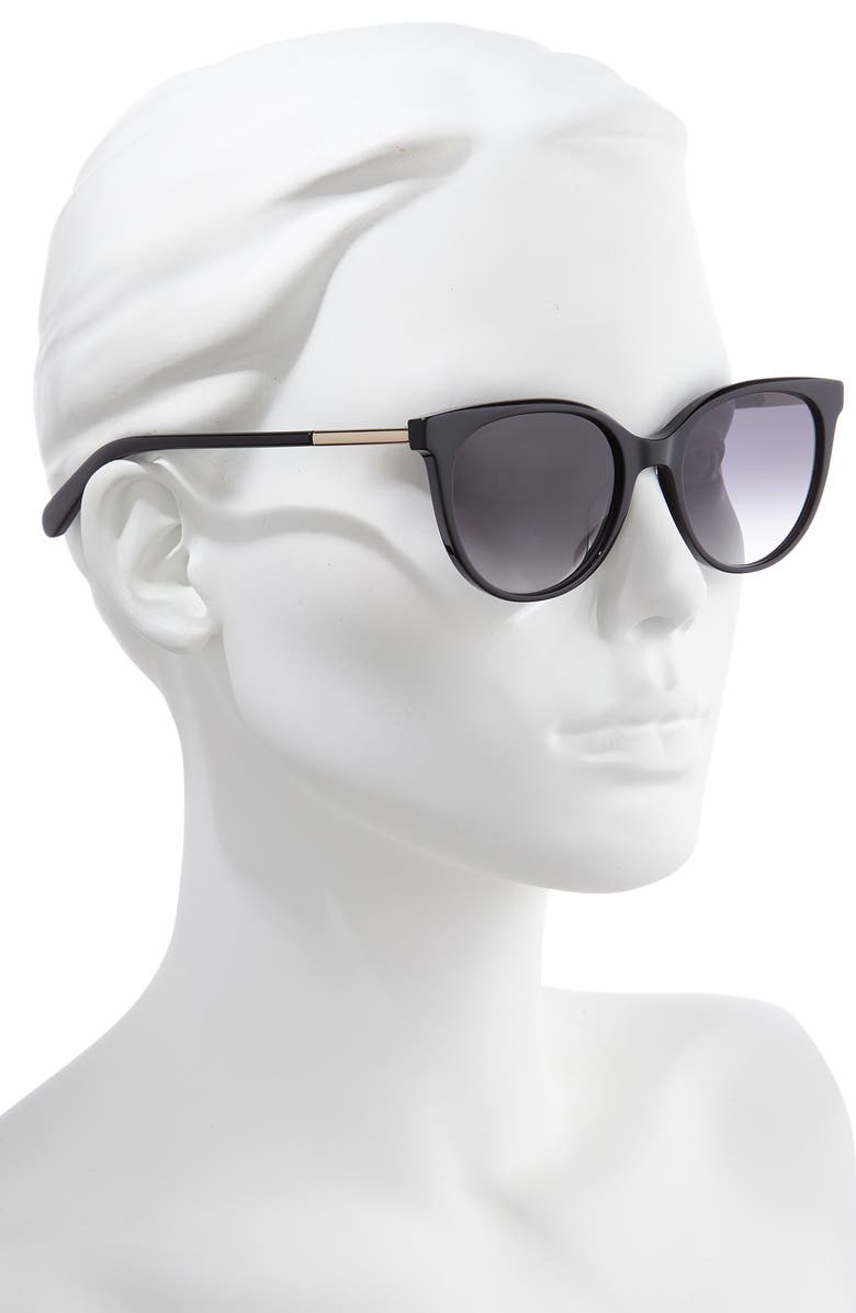 Rebecca Minkoff Rebeccca Minkoff Indio 52mm Gradient Cat Eye Sunglasses, Alternate, color,