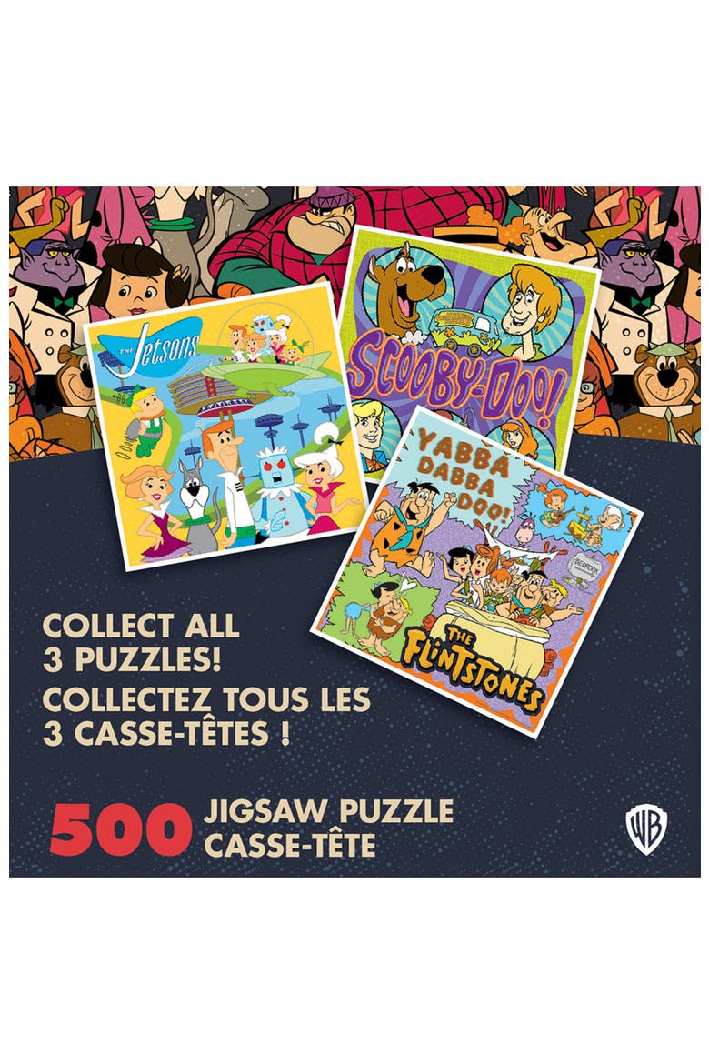 The Flintstones 500 Piece Jigsaw Puzzle, Alternate, color, Multicolor