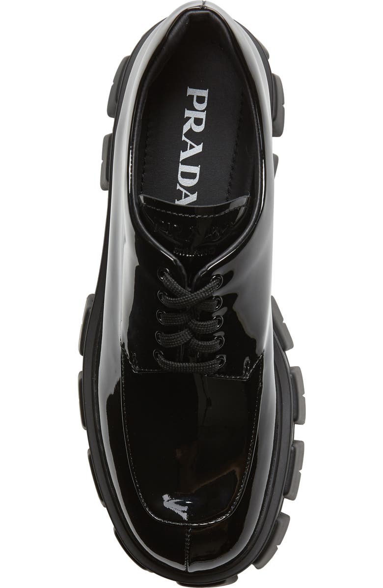 Prada Lug Sole Oxford, Alternate, color,