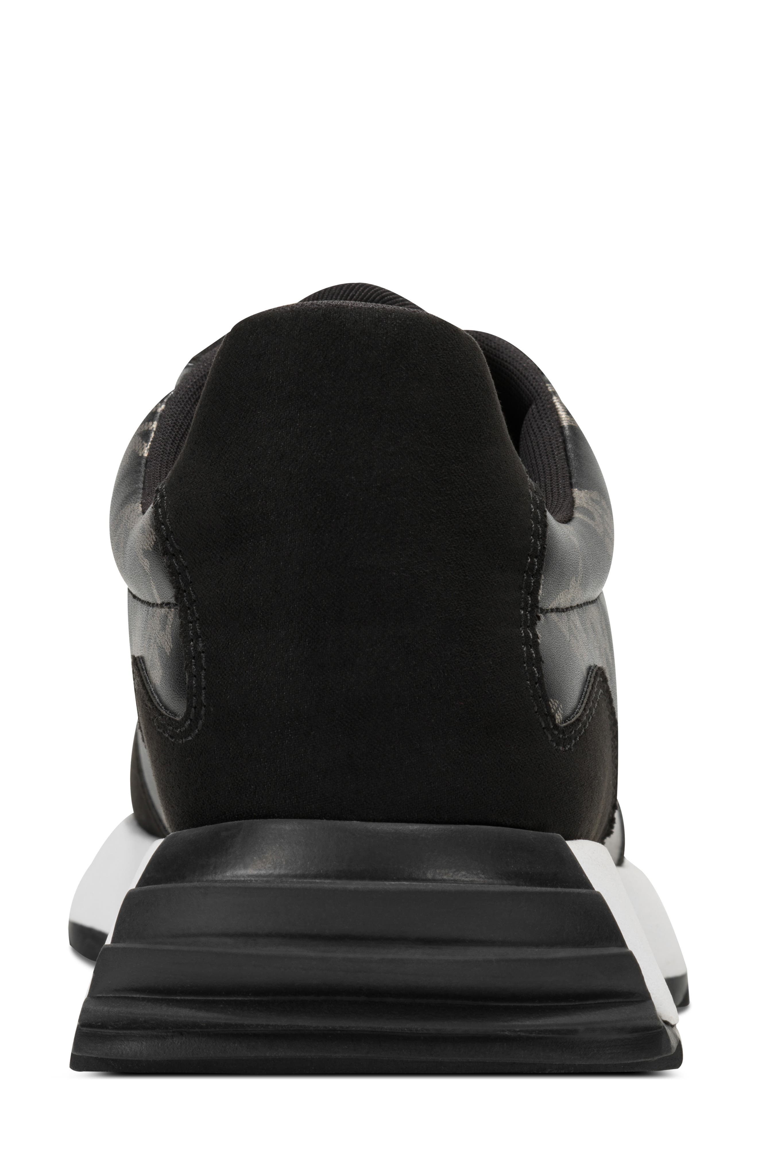 Naples Sneaker, Alternate, color, BLACK/ NICKEL