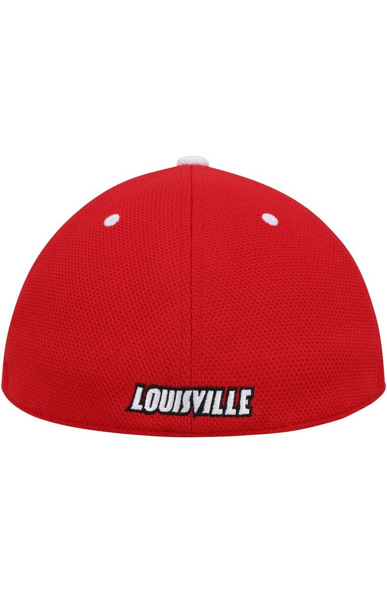 adidas Men's adidas Red Louisville Cardinals On-Field Baseball Fitted Hat, Alternate, color, Red
