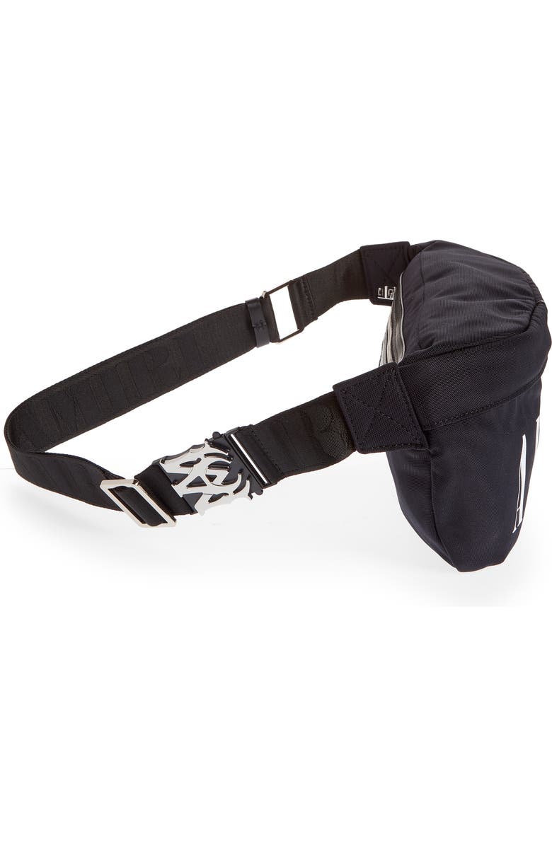 AMIRI Core Logo Nylon Canvas Belt Bag, Alternate, color,