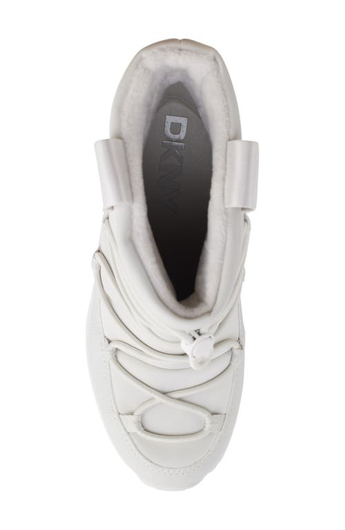Dkny Perla Wedge Bootie In White